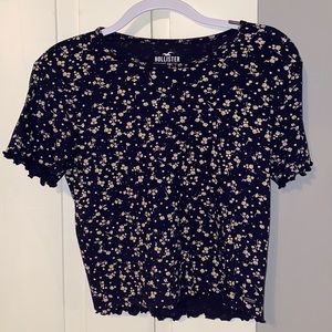 Hollister flower shirt